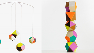 Hang These Polyhedrons Wherever You Need Some Colorful Geometry